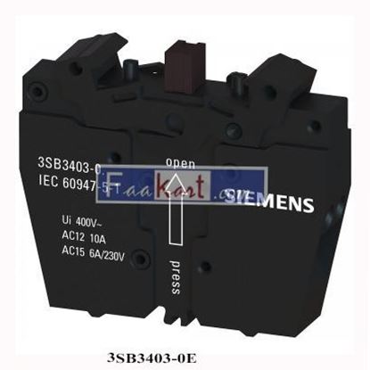 Picture of 3SU1400-1AA10-3EA0 SIEMENS  Contact block