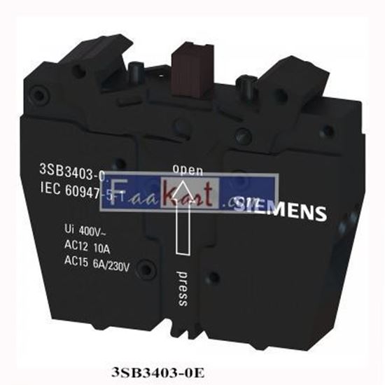Picture of 3SU1400-1AA10-3EA0 SIEMENS  Contact block