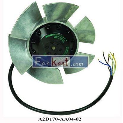 Picture of A2D170-AA04-02 | EBM-PAPST Fan 170mm 400VAC 45W 0,13A IP44 Ball