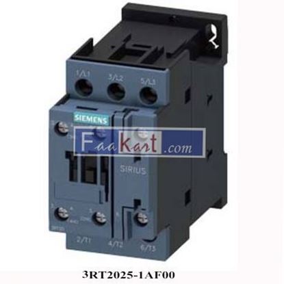 Picture of 3RT2025-1AF00  Siemens  Electrical contactor 3 makers 690 V AC