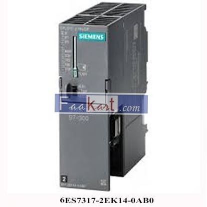 Picture of 6ES7317-2EK14-0AB0 Siemens S7-300 CPU 317-2 PN/DP, CENTRAL PROCESSING UNIT