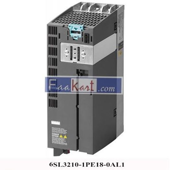 Picture of 6SL3210-1PE18-0AL1 Siemens sinamics power module pm240-2 with built in cl. a filter