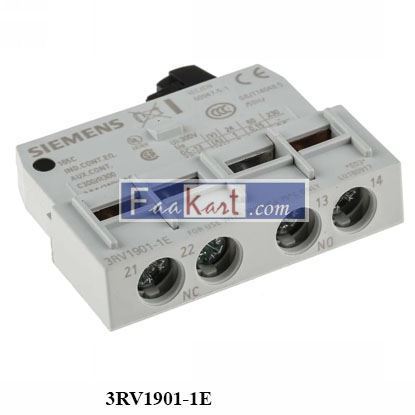 Picture of 3RV1901-1E Siemens Sirius Classic Auxiliary Contact