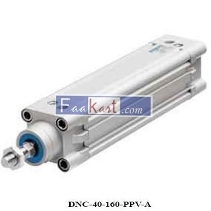 Picture of DNC-40-160-PPV-A Festo 40 mm Bore and 160 mm Stroke Standard Cylinder