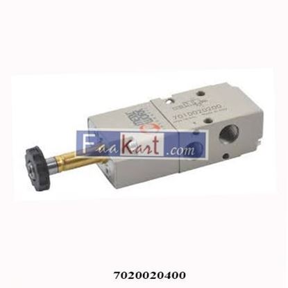 Picture of 7020020400 Spool valve - 3/2 Mono NO - G1/4" - Solenoid air operated - Spring return - With gaskets
