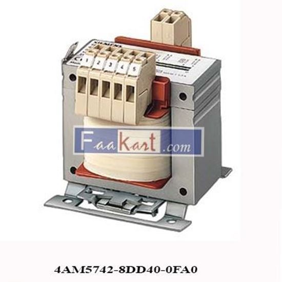 Picture of 4AM5742-8DD40-0FA0 SIEMENS TRANSFORMER SITAS; PHASES