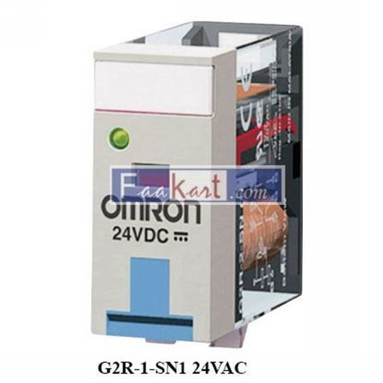 Picture of G2R-1-SN1 24VAC Omron Plug-in relay