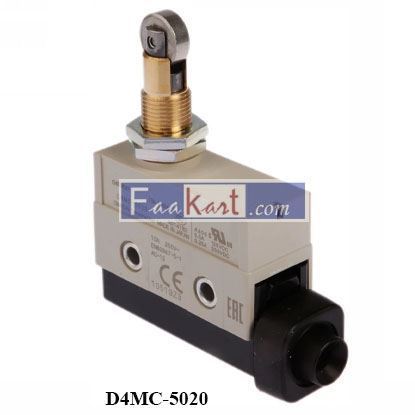 Picture of D4MC-5020 OMRON Limit Switch steel roller plunger