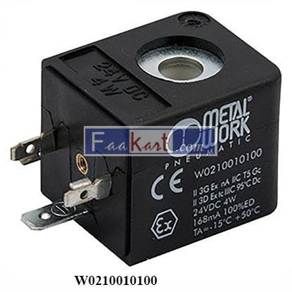 Picture of W0210010100 METALWORK 30MM 24VDC SOLENOID VALVE COILS