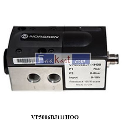 Picture of VP5006BJ111HOO NORGREN Proportional pressure control valve IP2 Converter