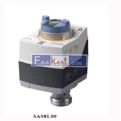 Picture of SAS81.00 Electromotoric actuator, 400 N, 5.5 mm, AC/DC 24 V, 3P, 120 s