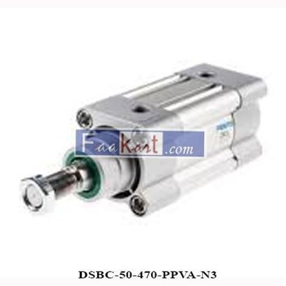 Picture of DSBC-50-470-PPVA-N3 Festo Pneumatic Cylinder 50mm Bore, 30mm Stroke, DSBC Series, Double Acting