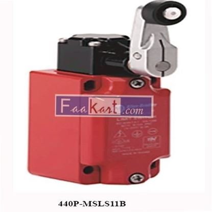 Picture of 440P-MSLS11B ALLEN-BRADLEY Limit Switch, Safety, 30mm Metal, Short Lever, NO/NC Snap Acting
