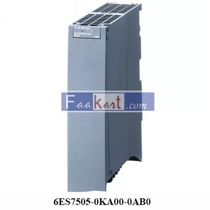 Picture of 6ES7505-0KA00-0AB0 Siemens SYSTEM POWER SUPPLY