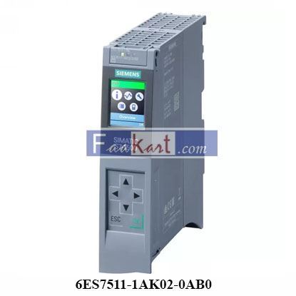 Picture of 6ES7511-1AK02-0AB0 Siemens simatic s7-1500 Central processing unit with working memory
