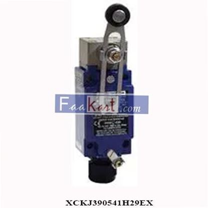 Picture of XCKJ390541H29EX Limit Switch, Roller Lever, DPST-NC, SPST-NO, 1.5 A, 240 V, 0.25 N-m, OsiSense ATEX D