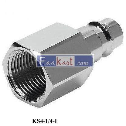 Picture of KS4-1/4-I 531678 Festo Quick Coupling Plug