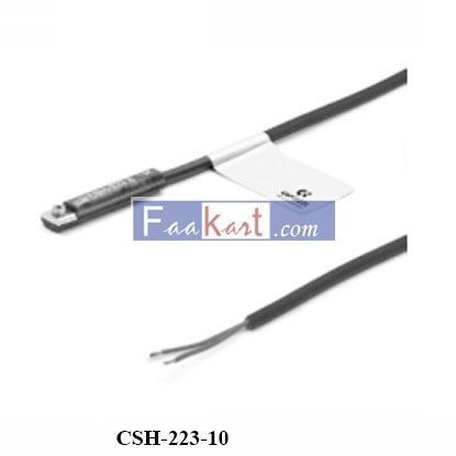 Picture of CSH-223-10 CAMOZZI Magnetic proximity switches with 2- or 3-wire cable for H-slot