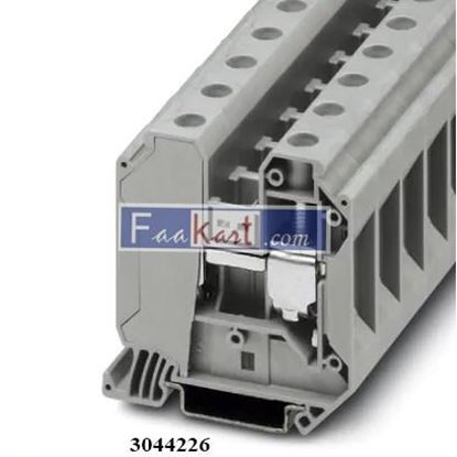 Picture of 3044226 Phoenix Contact DIN Rail Terminal Blocks UT 35 BK