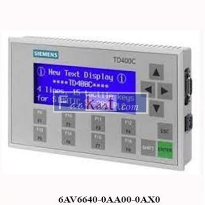 Picture of 6AV6640-0AA00-0AX0  Simatic MP TD400c  Touch Multi Panel