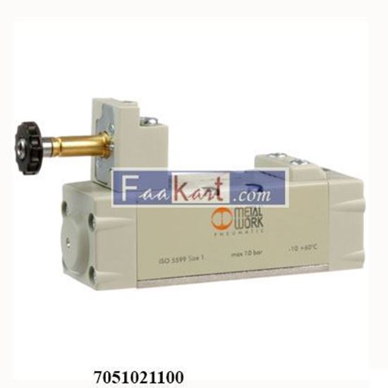 Picture of 7051021100 METALWORK SOLENOID VALVE 5/2 WAY VALVE