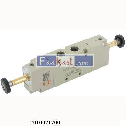 Picture of 7010021200 METALWORK Spool valve - 5/2 Bi - G1/8" - Solenoid air operated and return - With gaskets