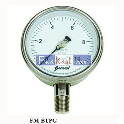 Picture of PRESSURE GAUGE 0 to 100 PSI-STAINLESS STEEL