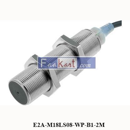 Picture of E2A-M18LS08-WP-B1-2M Omron Inductive Sensor