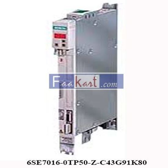 Picture of 6SE7016-0TP50-Z-C43G91K80 Simovert Compact Plus Inverter - 2.2 KW