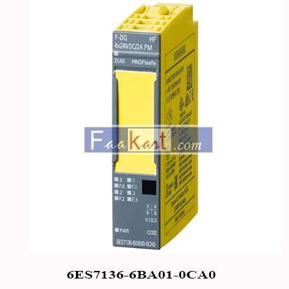 Picture of 6ES7136-6BA01-0CA0   simatic dp, electronic module