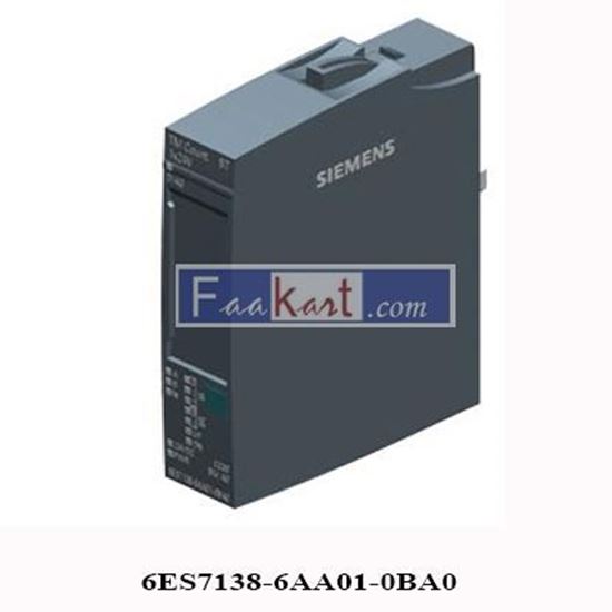 Picture of 6ES7138-6AA01-0BA0  SIMATIC ET 200SP, TM count 1x 24 V Counter module 6ES71386AA010BA0