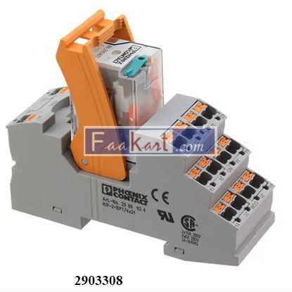 Picture of 2903308 Phoenix Contact Power Relays RIF-2-RPT-LDP-24DC/4X21