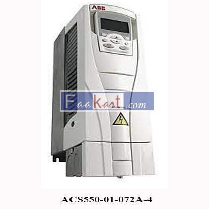 Picture of ACS550-01-072A-4 ABB  Three Phase, 37kW, 72a, 400/415 VAC, IP21, Constant Torque