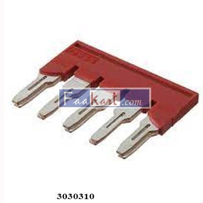 Picture of FBS 5-8 3030310 phoenixcontact Plug-in bridge, pitch: 8.2 mm, color: red