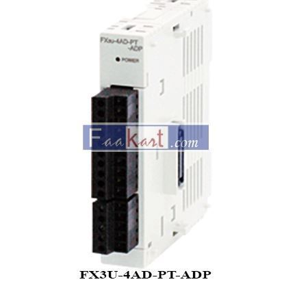 Picture of FX3U-4AD-PT-ADP Mitsubishi  Analog input adapter