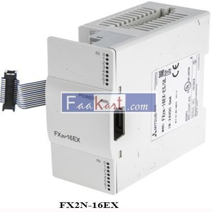Picture of FX2N-16EX | Mitsubishi Electric | Input Extension Block