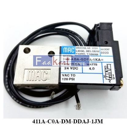 Picture of 411A-C0A-DM-DDAJ-1JM MAC Solenoid valve