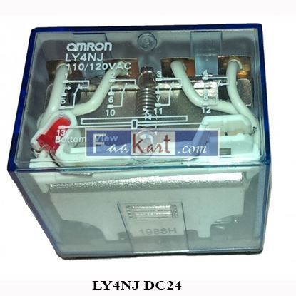 Picture of LY4NJ-DC24  Omron power relay