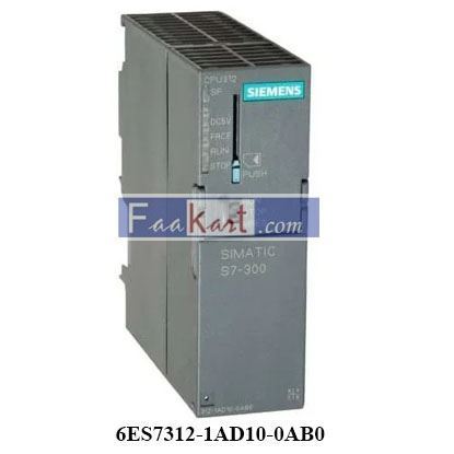 Picture of 6ES7312-1AD10-0AB0 Siemens SIMATIC S7-300 CPU312 Controller