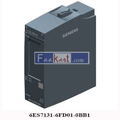 Picture of 6ES7131-6FD01-0BB1 Siemens digital input module