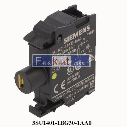 Picture of 3SU1401-1BG30-1AA0 SIEMENS illuminating unit