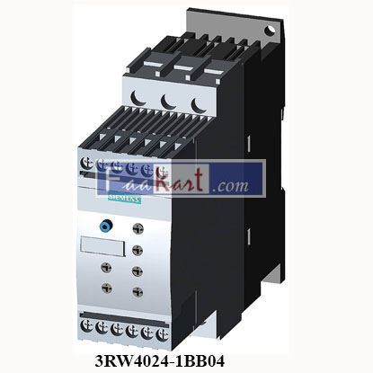 Picture of 3RW4024-1BB04 Siemens Soft starter Motor power
