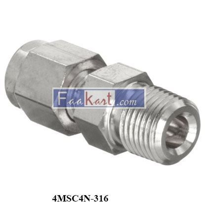 Picture of 4MSC4N-316 Parker A-Lok Male Connector