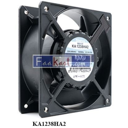 Picture of KA1238HA2 sleeve/ball bearing metal blade fan waterproof and high temperature resistant axial fan