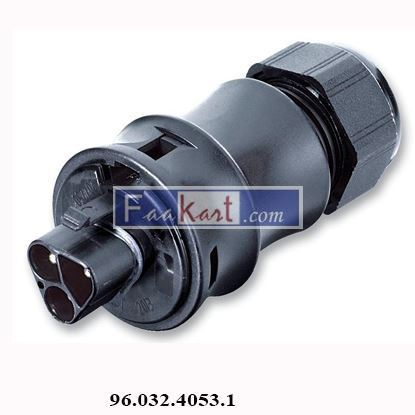 Picture of 96.032.4053.1  | 9603240531 | High Power Connector  RST, Plug, 250 VAC, 20 A, Cable Mount, Screw