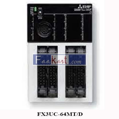 Picture of FX3UC-64MT/D Mitsubishi High-end Compact Programmable Logic Controller