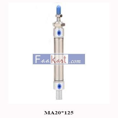 Picture of MA20*125 DOUBLE ACTING PNEUMATIC STAINLESS AIR MINI CYLINDER