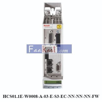 Picture of HCS01.1E-W0008-A-03-E-S3-EC-NN-NN-NN-FW BOSCH REXROTH IndraDrive compact converter R911328445