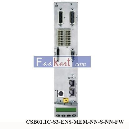 Picture of CSB01.1C-S3-ENS-MEM-NN-S-NN-FW BOSCH REXROTH  IndraDrive control unit R911316711