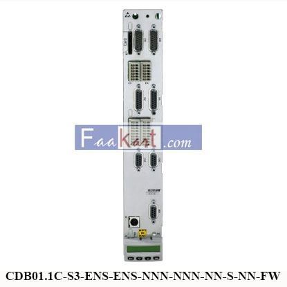Picture of CDB01.1C-S3-ENS-ENS-NNN-NNN-NN-S-NN-FW BOSCH REXROTH IndraDrive control unit R911315255